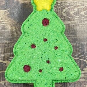 Fizz Bizz - Christmas Tree Bath Bomb: With Ornaments