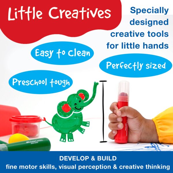 faber castell / creativity for kids little creatives artplay activity set Creative tools for kids, easy to clean and tough.