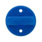 Blue circular pool float anchor