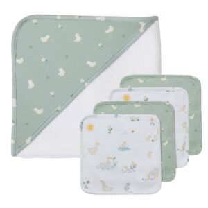 Living Textiles - 5pc Bath Gift Set - Goosey Goosey