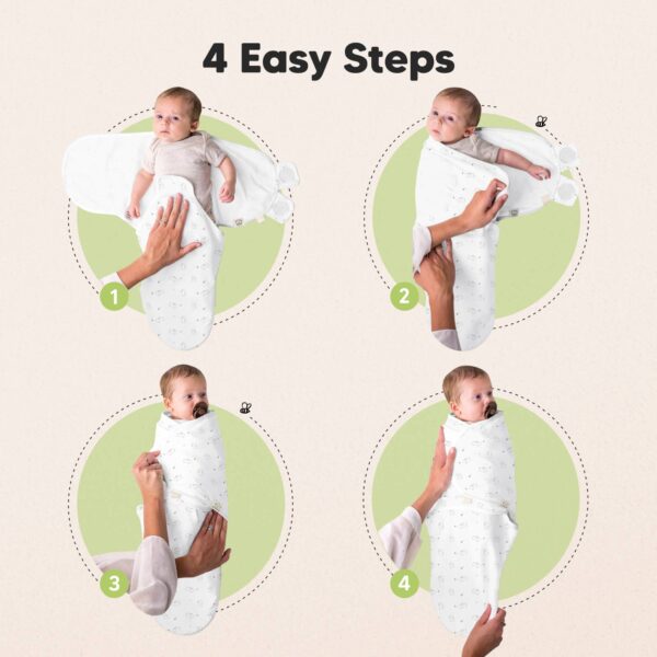 keababies 3pk soothe zippy baby swaddles 0 3 months,newborn sleep sack How to swaddle a baby in four steps.