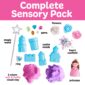 Sensory pack with clay, molds, and accessories.