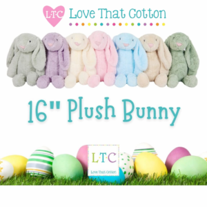 Love That Cotton - 16" Plush Bunny