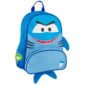 Blue shark-themed children's backpack.