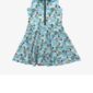 Children's dress with duck pattern and collar.