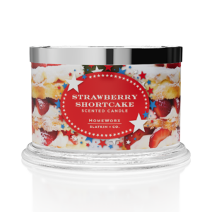 HomeWorx by Slatkin + Co. - Strawberry Shortcake 4-wick Candle