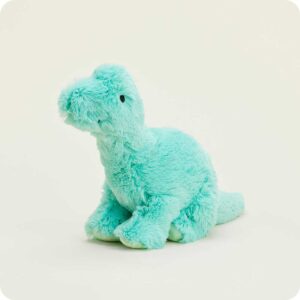 Warmies - Plush Toys - Lavender - Teal Long Neck Dinosaur Warmies
