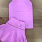 Pink dance outfit with tank and skirt set