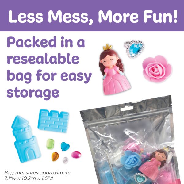 faber castell / creativity for kids sensory pack princess on the go play set for kids Princess toy set in resealable storage bag.
