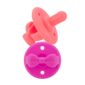 Colorful pacifiers with bow design