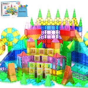 Colorful magnetic building blocks set for kids