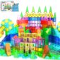 Colorful magnetic building blocks set for kids