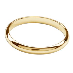 Classic gold bangle bracelet