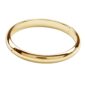 Classic gold bangle bracelet