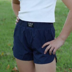 Girlie Girl Originals - Lulu Mac - Navy Youth Shorts