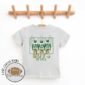 Kids football t-shirt with players graphic design.