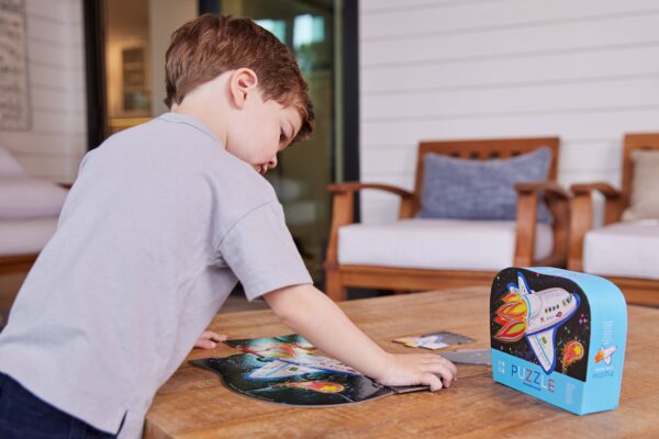 crocodile creek inc. 12 piece mini puzzle blast off