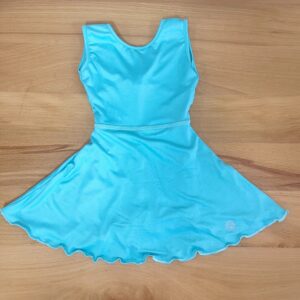Yoga Baby - Aqua Open Back Dress