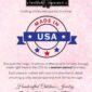 Handcrafted children's jewelry made in USA, women-owned.