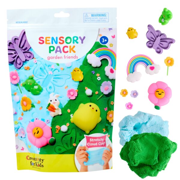 faber castell / creativity for kids sensory pack garden friends play kit for kids Sensory pack with colorful clay and cute figures.