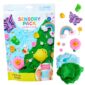 Sensory pack with colorful clay and cute figures.