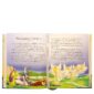 Illustrated Bible story of shepherds seeing angels.