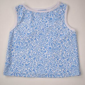 Funtasia Too - Blue Floral Tank Top