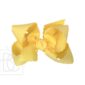 beyond creations 4.5 inch scalloped edge bow on alligator clip