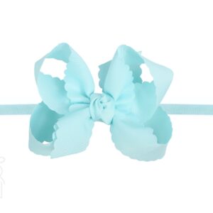 Beyond Creations 4.5" Scalloped Edge Bow