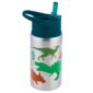 Stainless steel kids bottle with dinosaur design
