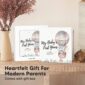 Baby memory book gift for modern parents.