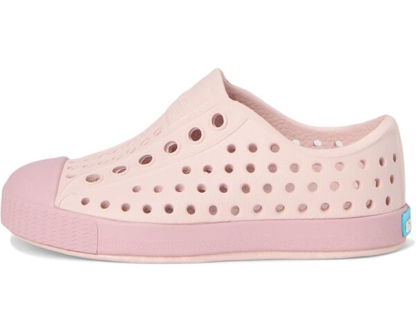 native jefferson dusty pink Pink slip-on shoe with ventilation holes.