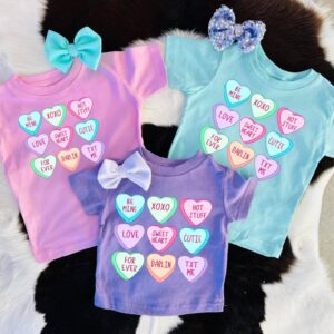 Buckin Baby Wholesale - Conversation hearts (T-shirt) Valentine
