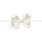 beyond creation classic 1/4" nylon headband with signature grosgrain bow 3.5 inch