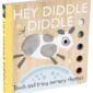 simon & schuster touch and trace nursery rhymes: hey diddle diddle by
