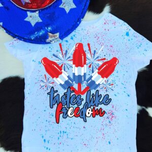 Buckin Baby Wholesale - Tastes Like Freedom Tee