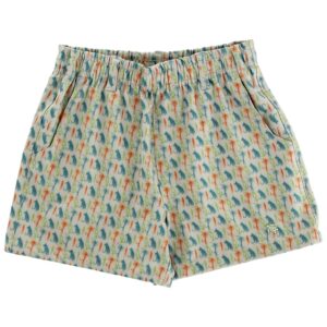 Colorful kids' shorts with dinosaur pattern