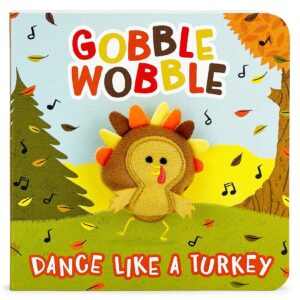 Children's book cover with animated turkey.