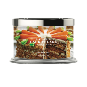 HomeWorx by Slatkin + Co. - 7 Layer Carrot Cake 4-wick Candle