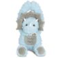 Blue dinosaur plush labeled Tooth Fairy.