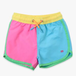 RuffleButts - Dolphin Hem Swim Trunks