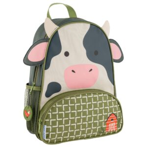 Children's backpack with cow design