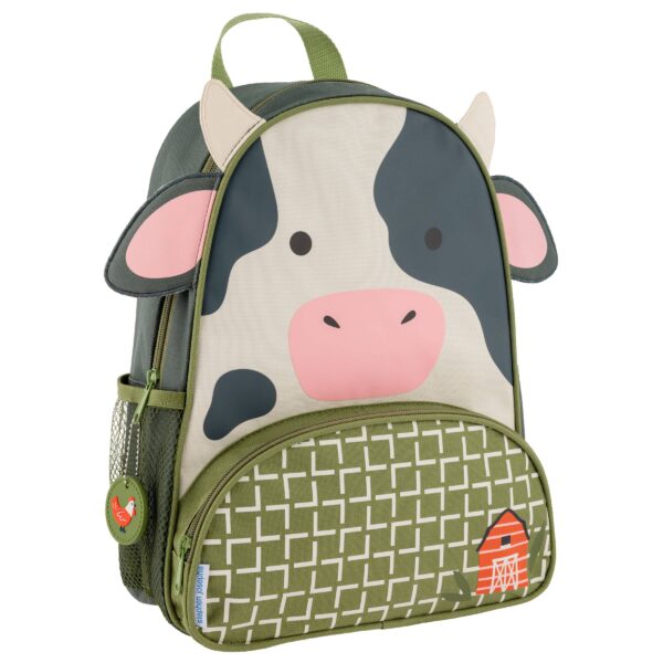 stephen joseph gifts sidekick backpacks Children's backpack with cow design