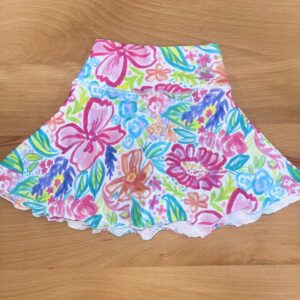 Yoga Baby - Tropical Floral Tennis Skirt