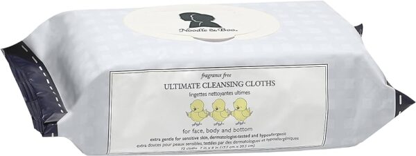 noodle & boo ultimate cleansing cloths 72 count Ultimate Cleansing Cloths for sensitive skin, fragrance-free.