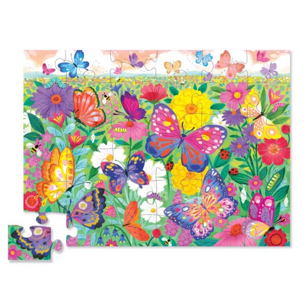 crocodile creek inc. 36 piece puzzle butterfly garden crocodile creek inc. 36 piece puzzle butterfly garden
