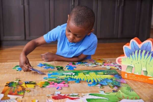 crocodile creek inc. 36 piece puzzle dino land crocodile creek inc. 36 piece puzzle dino land