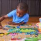 crocodile creek inc. 36 piece puzzle dino land