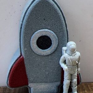 Fizz Bizz - Rocket Bath Bomb With Astronaut Inside, Boy Bath Bomb