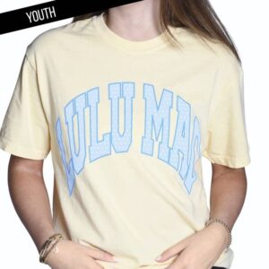 Girlie Girl Originals - Lulu Mac - Dot Butter Youth Comfort Colors Tee